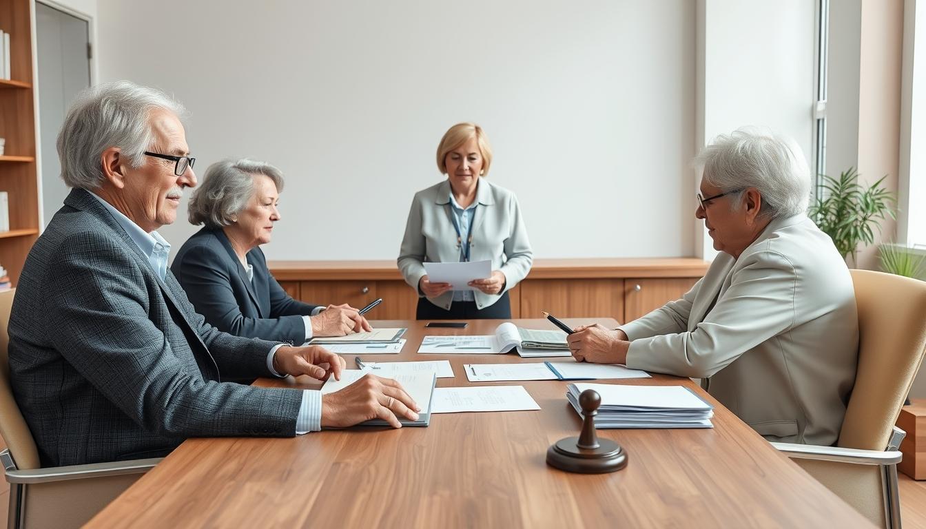 Senior legal support team